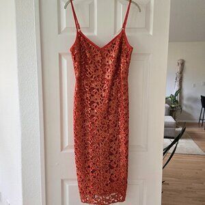 Sequin Lace Dress